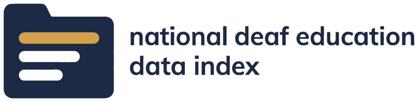 National Deaf Education Data Index home